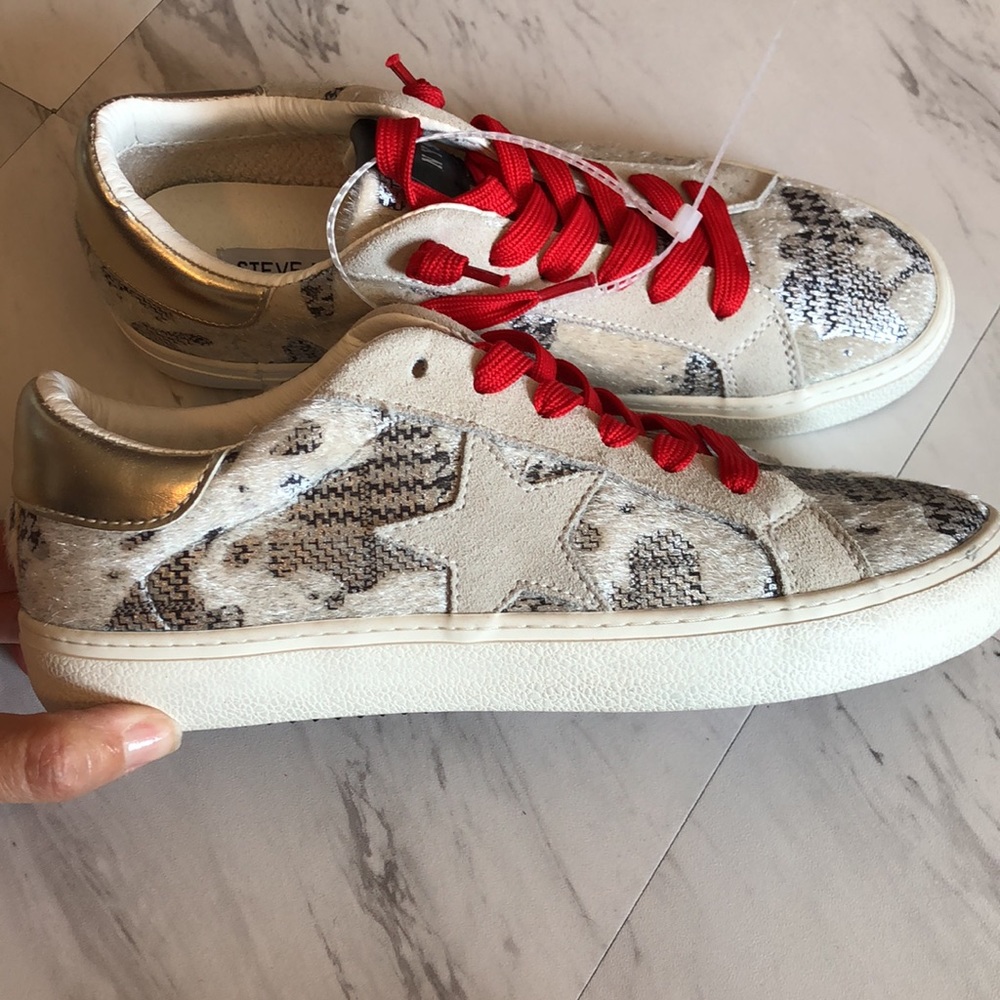 Steve Madden Philosophy low top star sneakers 7 - Picture 5 of 12